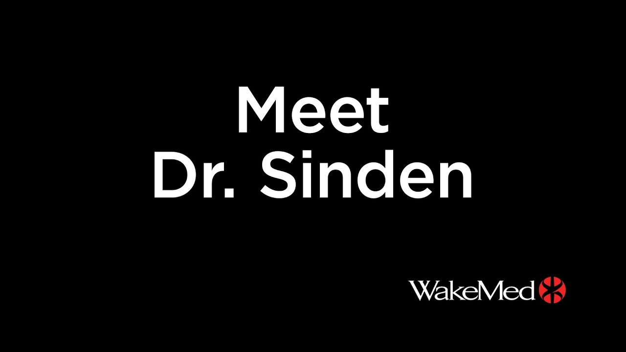 invasive cardiology training Meet Dr. John Sinden of WakeMed Heart & Vascular Physicians