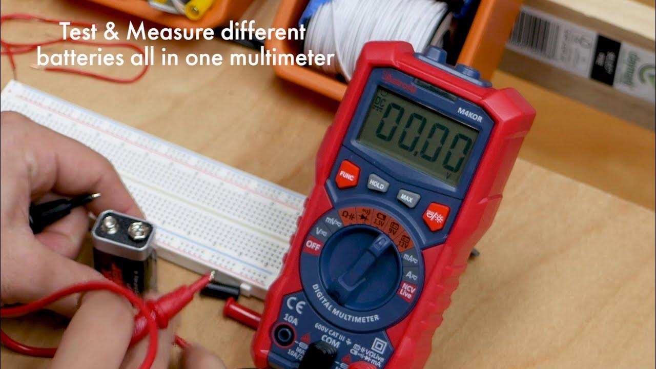 AstroAI Digital Multimeter 4000 Zählungen, True RMS, Voltmeter