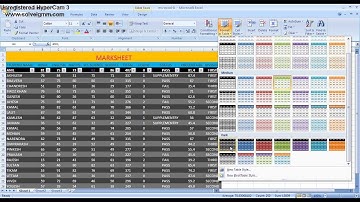how to learn ms excel 2007 in hindi part -12