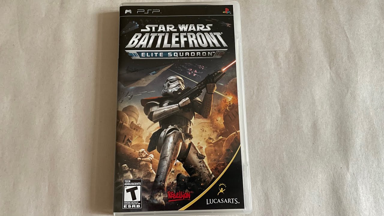 Star Wars Battlefront: Elite Squadron 星際大戰 前線 精英艦隊 美版 PSP 實體試玩 - YouTube