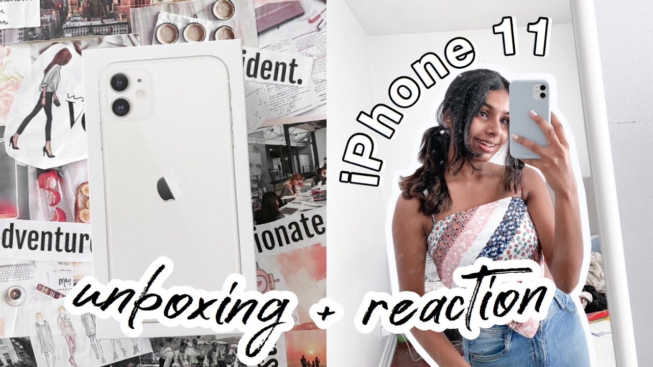 iPhone 11 unboxing + first impressions!!
