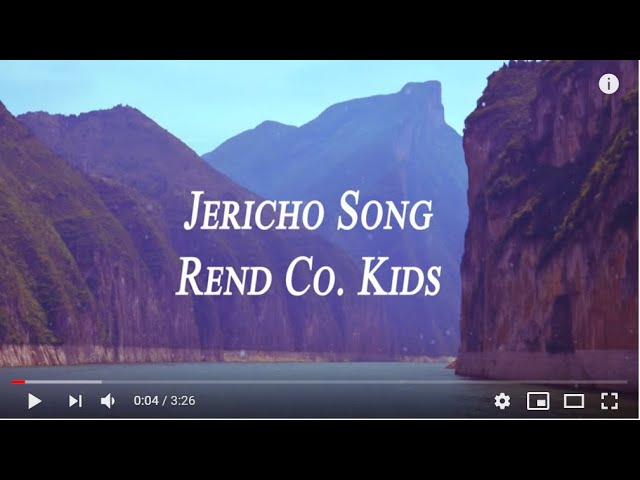 Ver Jericho Song - Rend Co. Kids (lyrics) en YouTube Ver Jericho Song - Rend Co. Kids (lyrics) en YouTube