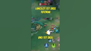 Lancelot first skill tips #mobilelegends #mlbb #tutorial