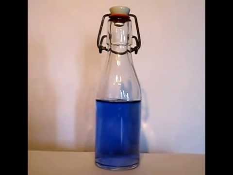 Experience De La Bouteille Bleue Youtube