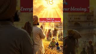 Daata Ji 🙏🏻 | Meaning of the Devotional Song | Waheguru’s Blessings ✨ #Shorts