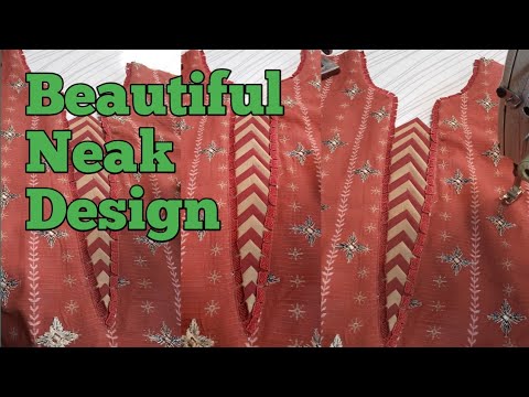 Most Beautiful And Trending Neak Design With Leas And Traiangal # ...