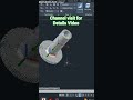Mechanical Punch Design by AutoCAD 3D || how to use AutoCAD 3D #design