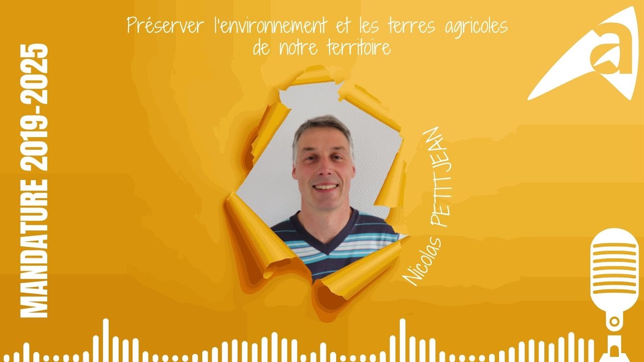 🎙 [MANDATURE 2019-2025] Avoir à cœur de maintenir le potentiel de nos terres agricoles 🤝