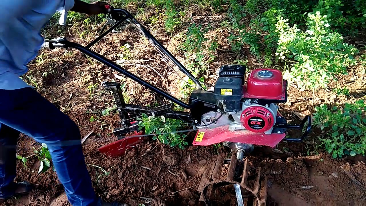 Honda mini f300 power weeder with implements YouTube