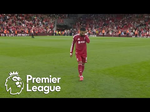 Mohamed Salah shows emotion after Reds' moving win over Bournemouth | Premier League | NBC Sports