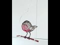 Wire Robin Sculpture #wirerobin #robin #robinsculpture #wiresculpture #robinredbreast #gardenbird
