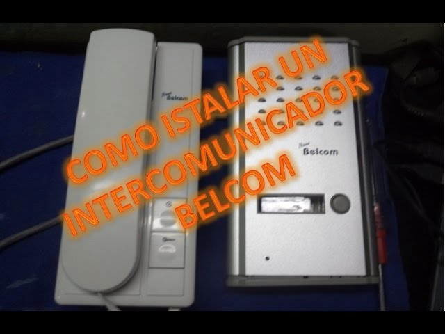 INTERCOMUNICADOR PARA CASA BELCOM KIT BPD-202