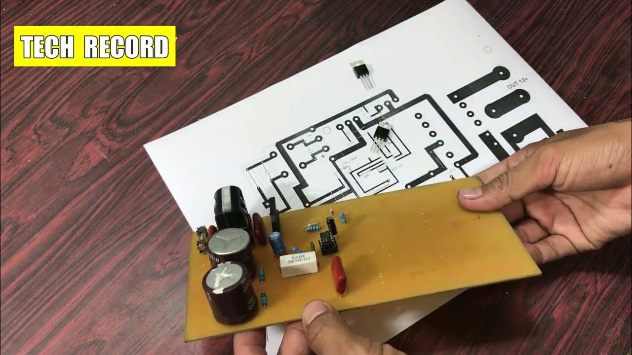 How to make Power Supply for use at home YouTube