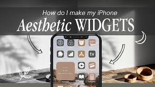 How do I make my iPhone aesthetic widgets 📲 | App icons iPhone & iPad, BEST Phone themes & WIDGETS! screenshot 4