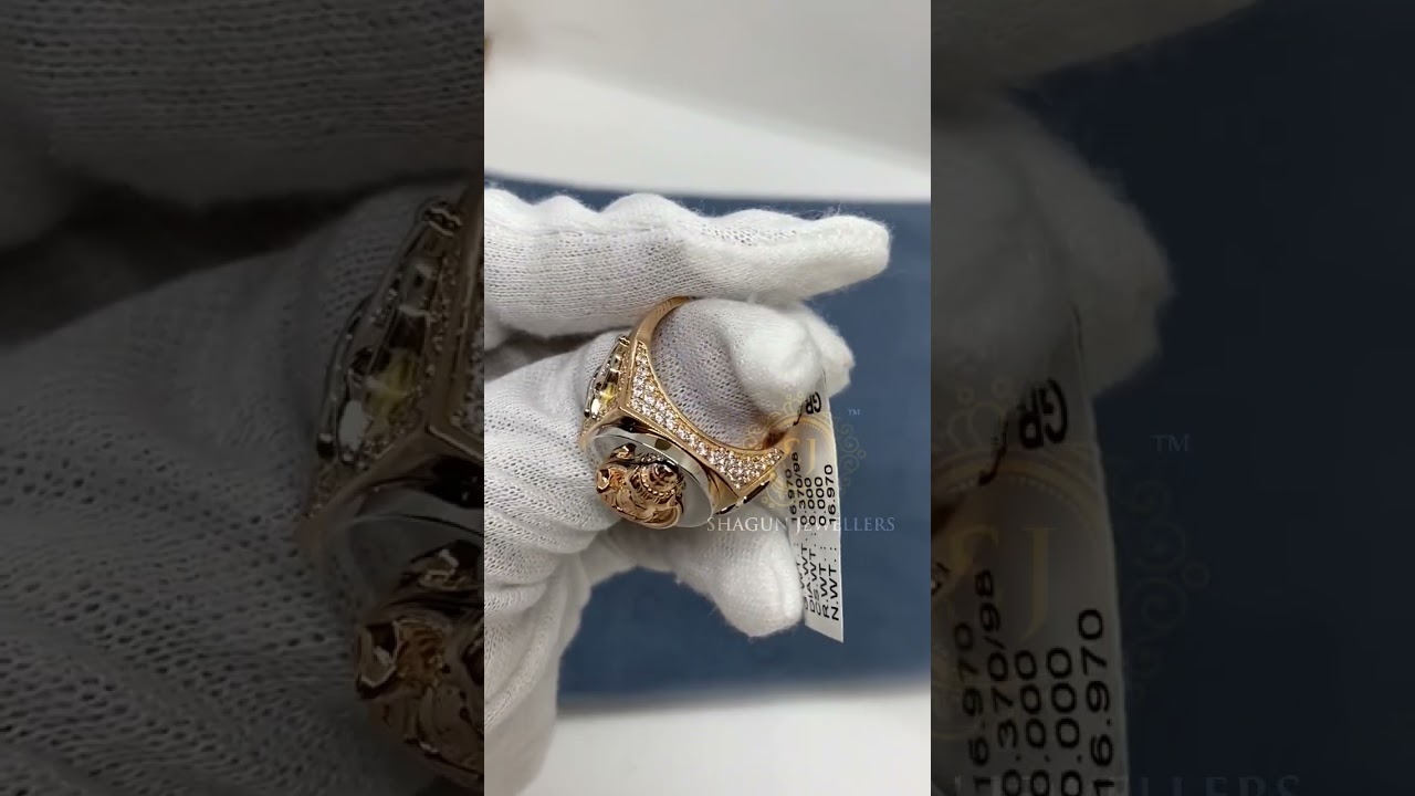 Shivji Gold Mens Ring 