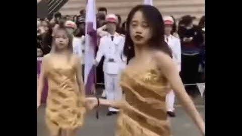 清华百年校庆美式啦啦舞 very American