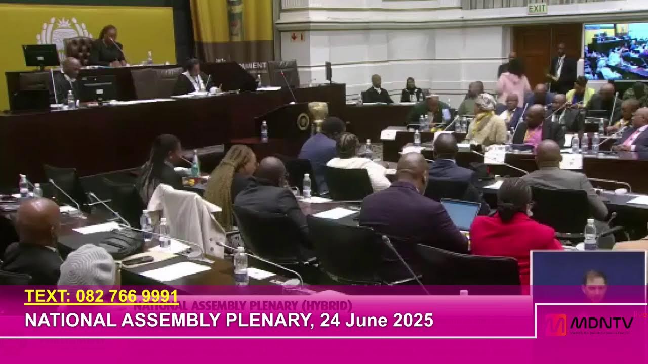 NATIONAL ASSEMBLY PLENARY, 24 June 2025