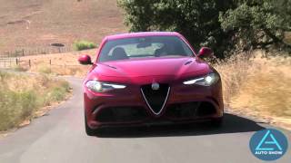 All-new 2017 Alfa Romeo Giulia Quadrifoglio at the 2015 LA Auto Show