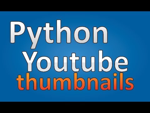 PYTHON - Download YT Thumbnails