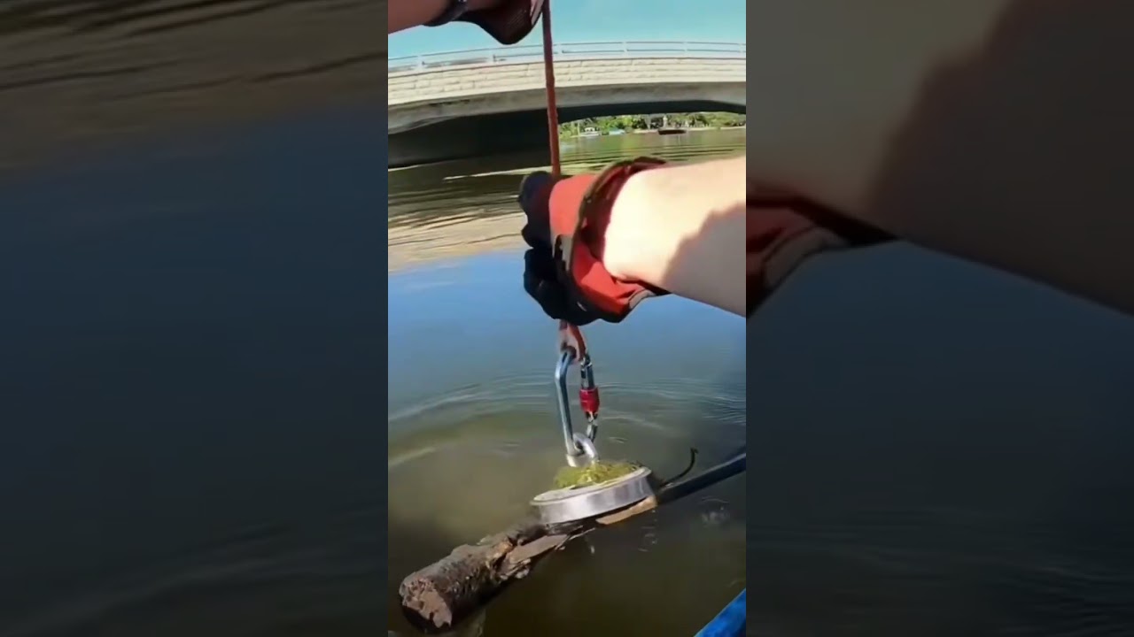 Rare Find in the River Fishing With a Super Powerful 