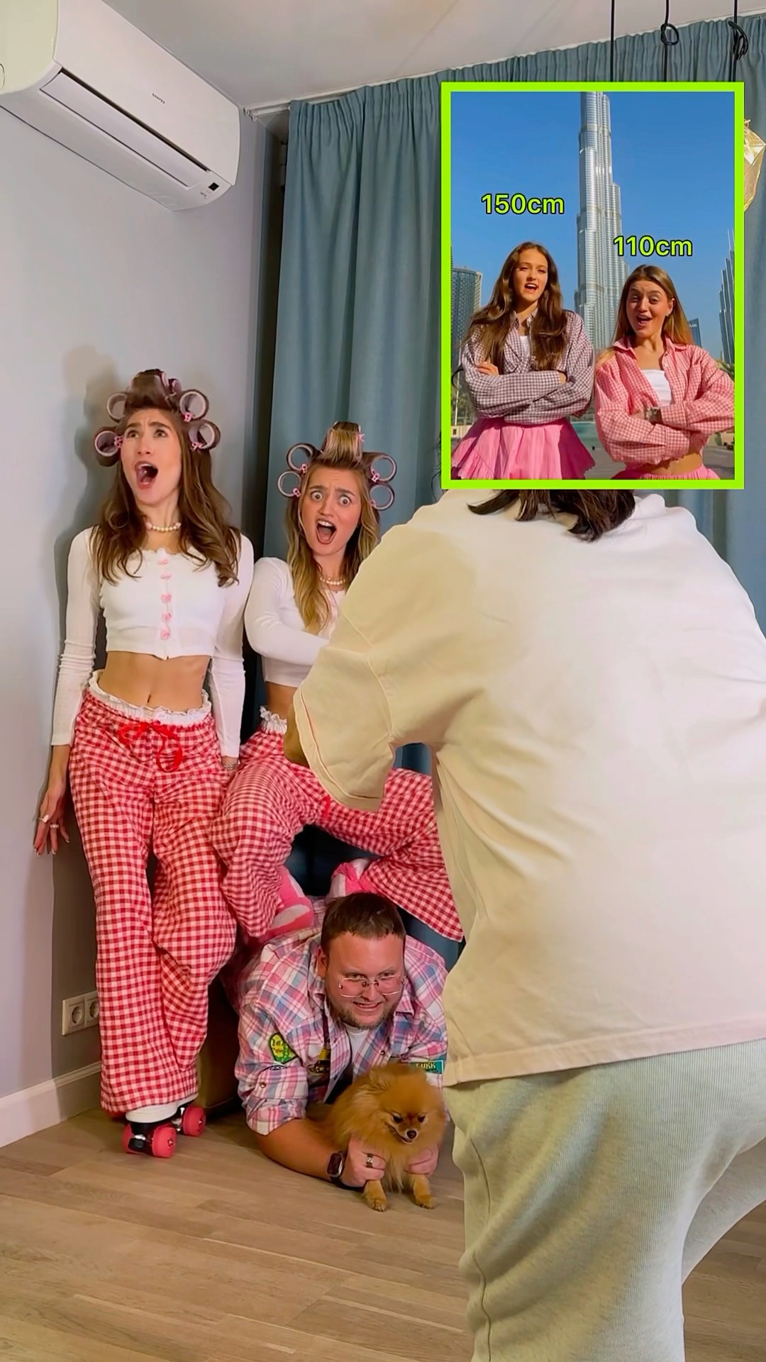 What is funnier: result or backstage???