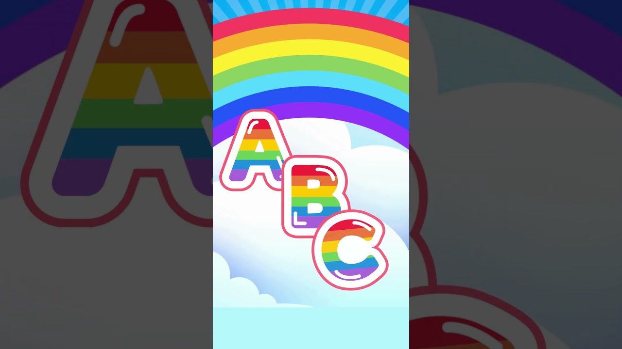 🌈Rainbow Letters ABC Song | Fun Alphabet Learning for Kids 