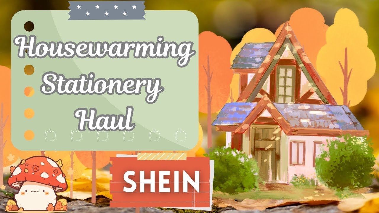 Housewarming Stationery Haul | Shein