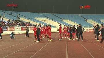 Thể Công-Viettel ăn mừng cảm xúc; CĐV hô vang vô địch; Đức Chiến bảnh bao chúc mừng đồng đội