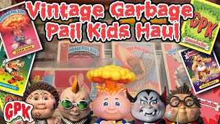 Vintage Garbage Pail Kids Haul: 1985 Series 1 &amp; 2