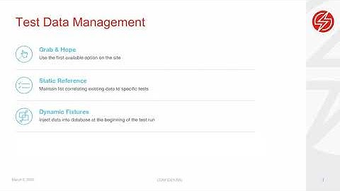 How Effective Data Management Can Keep Your Tests Independent