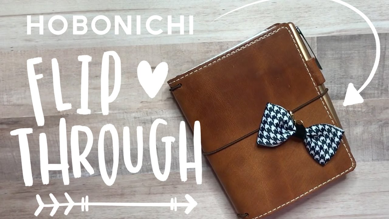 My Hobonichi Flip Through. Drawing and Journaling.