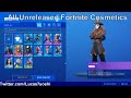 All unreleased fortnite cosmetics as of v1260