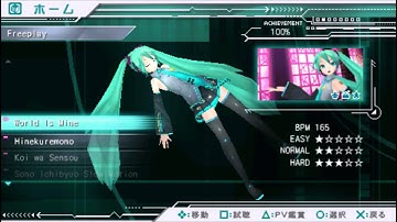 Hatsune Miku: Project DIVA - Song Selection BGM