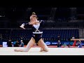 Aline Friess (FRA) - Floor Exercise - 2022 World Championships - Podium Training