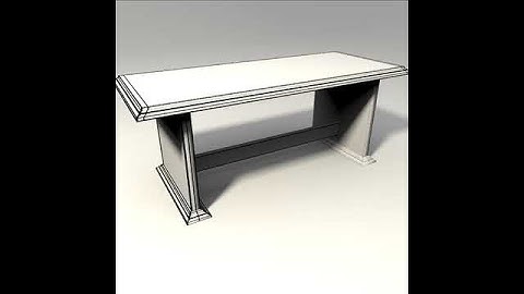 3D Model of Coffee table Review