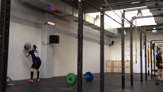 European Masters Throwdown 2015 - WOD 2 - Martin Střítecký - pokus 2