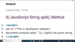 java script date object in hindi||example JS string obj||Javascript theory||class 7|| javascript ppt