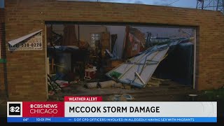 Widespread Destruction Across Chicago's Southwest Suburbs After Storms