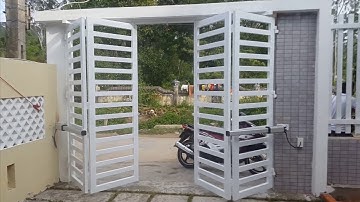 Lắp đặt cổng cửa tự động ở Huế - Athena company 0789.75.1234