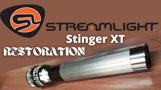 Streamlight Stinger XT Restoration Part 1: With factory replacement parts from the Streamlight