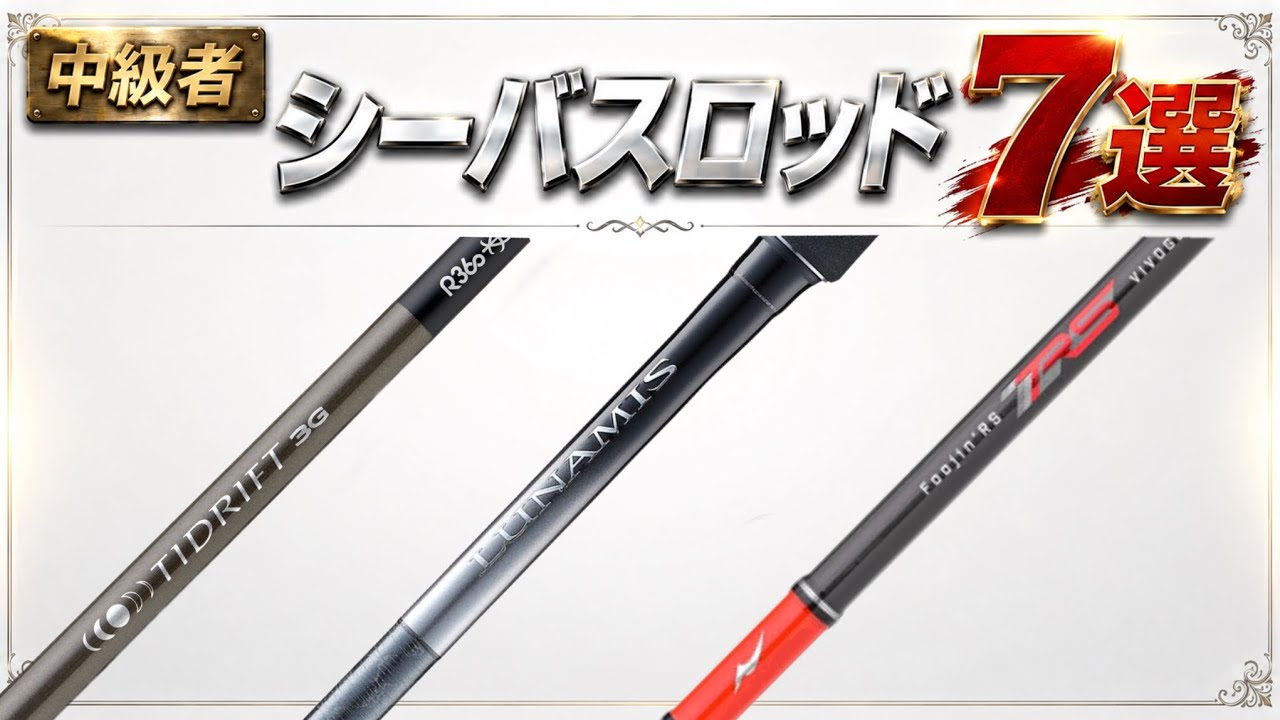 Refinado シーバスロッド SEA BASS 7 Recommended Seabass Rods for Intermediate Anglers (2026) - YouTube