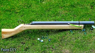 DIY Slingshot - Easy Way To Make Powerful PVC Slingshot Rifle