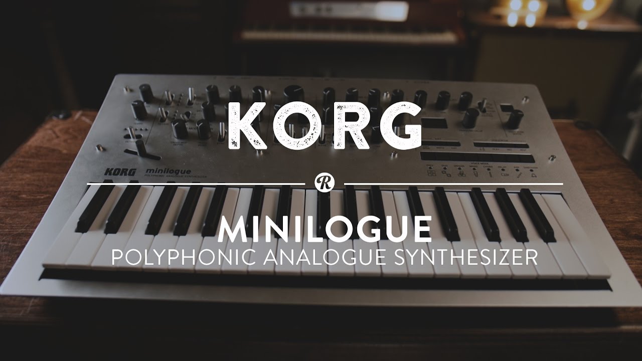 Clavier Synthétiseur analogique KORG MINILOGUE