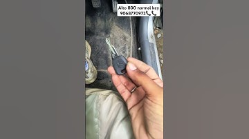Alto 800 normal key programming success all car