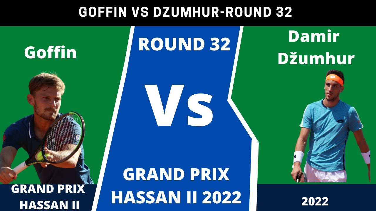 David Goffin vs Damir Dzumhur Round 32 Grand Prix Hassan 2022 Live Score