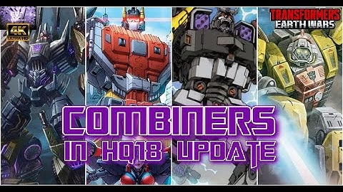 Combiners in HQ18 Sneak Peak!- Transformers Earth Wars- TFEW 4K UHD #tfew #transformers #hq18