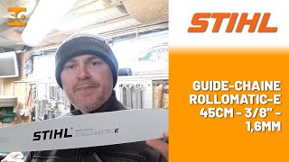Explication du Guide-chaîne Rollomatic E - 45 cm - STIHL
