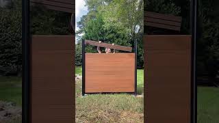 WPC Fence Panels | Composite Privacy Fencing #wpc #wpcfence