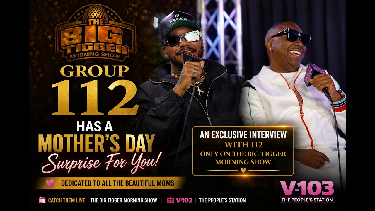 【R&B】Lady R&B Legends 112 Celebrate Moms 💐 | Big Tigger Morning Show - YouTube