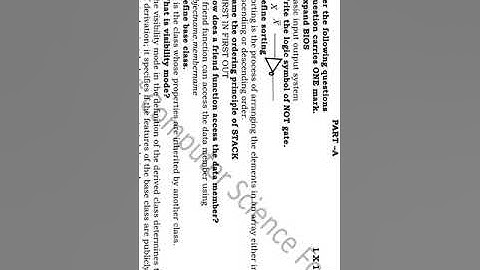 2nd PUC Computer Science reduced syllabus model question paper 1 with answers 2021